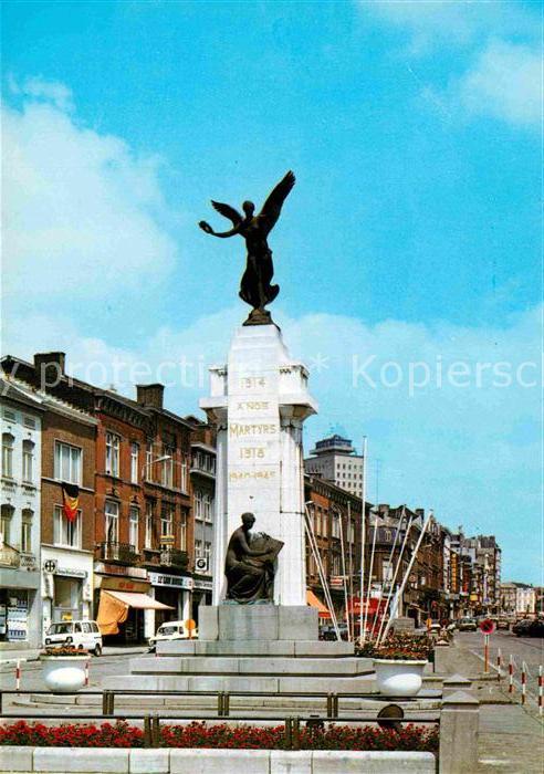 Charleroi Wallonie Monument aux Morts Avenue de Waterloo
