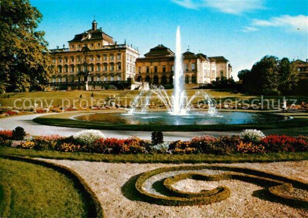 Ludwigsburg Wuerttemberg Gartenschau Blühendes Barock mit altem