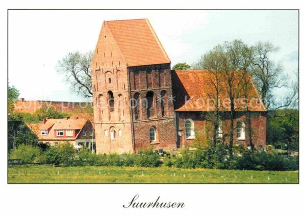 Saarhausen Kirche mit dem schiefsten Turm der Welt