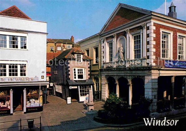 Windsor Berkshire The Guildhall and Cornmarket