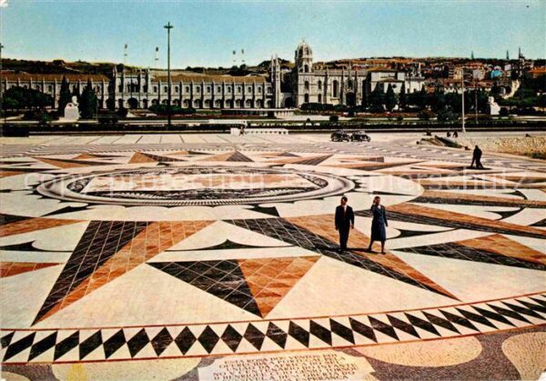 Lisboa A Rosa dos Ventos Praca do Imperio