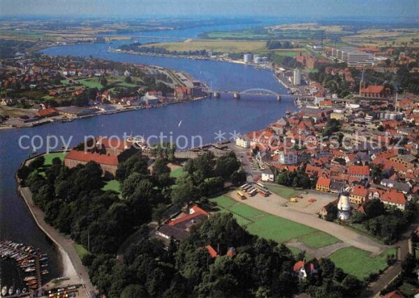 Sonderborg Fliegeraufnahme mit Schloss