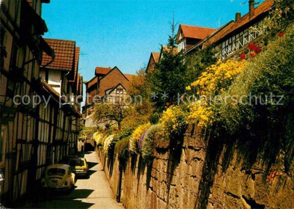 Bad Sooden-Allendorf Alte Fachwerkbauten am Fischerstad