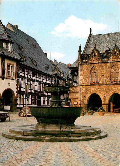Goslar Markt Brunnen
