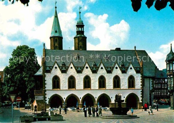 Goslar Rathaus und Marktkirche