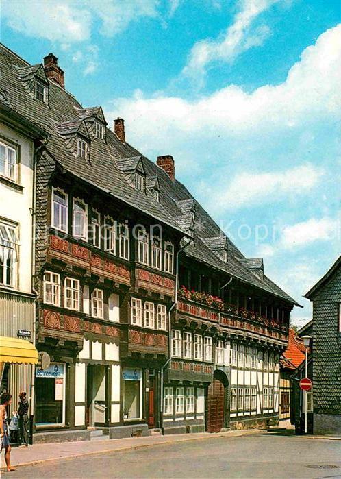 Goslar Fachwerkhäuser Obere Bäckerstrasse