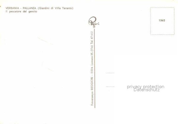 Pallanza Giardini di Villa Taranto Il pescatore – Bild 2