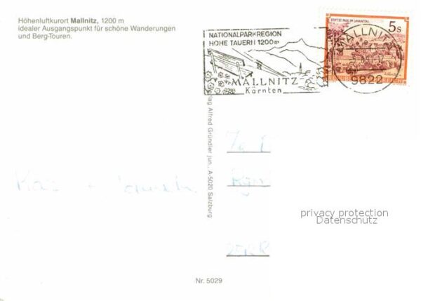 Mallnitz Kaernten Dorfstrasse – Bild 2