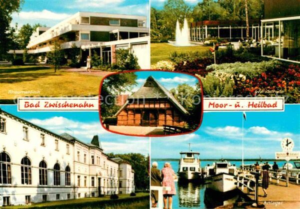Bad Zwischenahn Rheumaklinik Wandelhalle Kurhaus Anlege