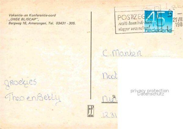 Amerongen Vakantieoord Onse Bliscap Details – Bild 2