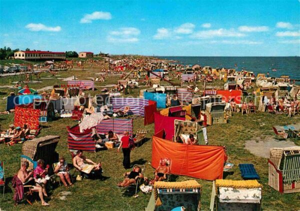 Schillig Nordseebad Strandpartie