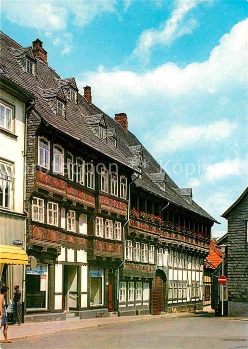 Goslar Fachwerkhäuser Obere Bäckerstrasse
