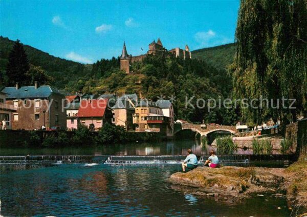 Vianden Pittoresque Vale de L'Our Le Chateau Ho