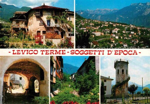 Levico Terme Soggetti d_Epoca Panorama Details