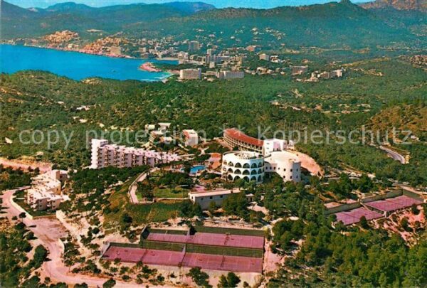 Paguera Mallorca Islas Baleares Hotel Club Galatzo Fliegeraufnahme