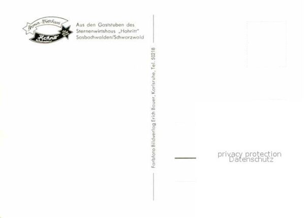 Sasbachwalden Gaststube Sternenwirtshaus Hohritt – Bild 2