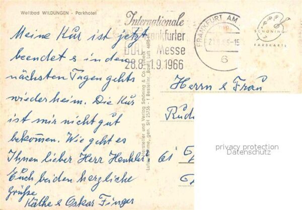 Bad Wildungen Parkhotel Fliegeraufnahme – Bild 2
