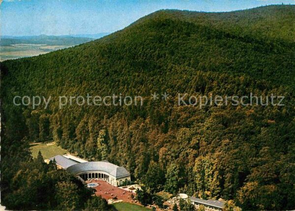 Bad Wildungen Wandelhalle Fliegeraufnahme