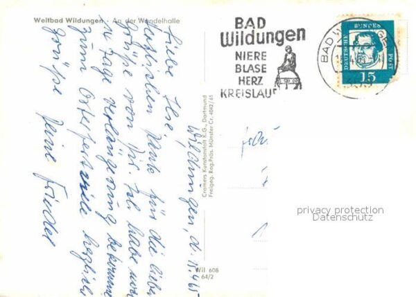 Bad Wildungen Wandelhalle Fliegeraufnahme – Bild 2