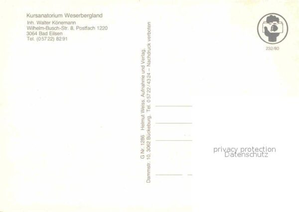 Bad Eilsen Kursanatorium Weserbergland – Bild 2