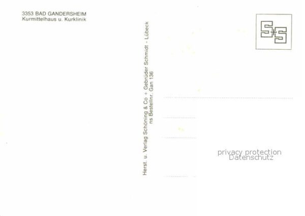 Bad Gandersheim Kurmittelhaus und Kurklinik – Bild 2