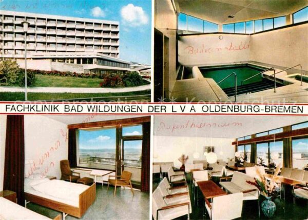 Bad Wildungen Fachklinik der LVA Oldenburg Bremen Hal