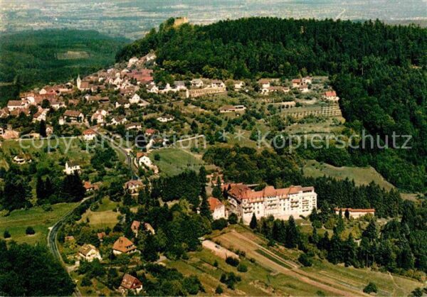 Ebersteinburg Fliegeraufnahme