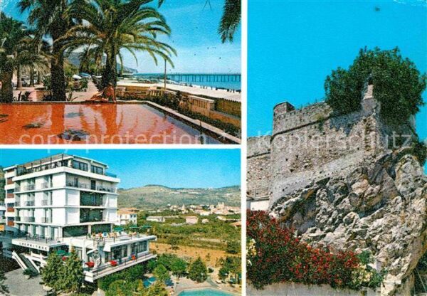 Pietra Ligure l_Hermitage Hotel Restaurant Pool Burg
