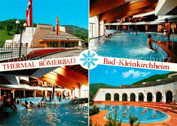 Bad Kleinkirchheim Kaernten Thermal Römerbad Hallenbad Freibad