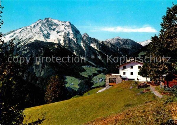 Brandberg Tirol Berggasthaus Steinerkogel gegen Grünber