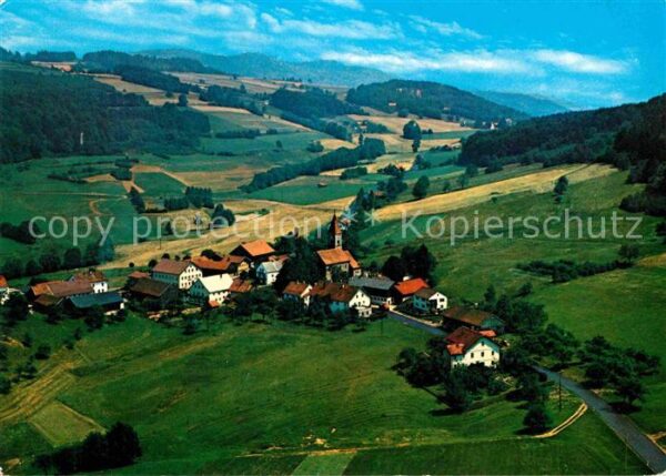 Riggerding Ortsansicht mit Gasthof Pension Stetter