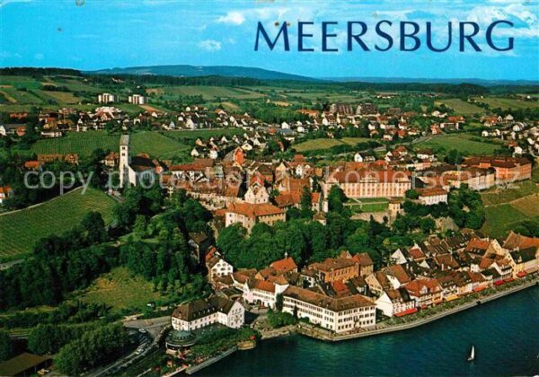 Meersburg Bodensee Fliegeraufnahme