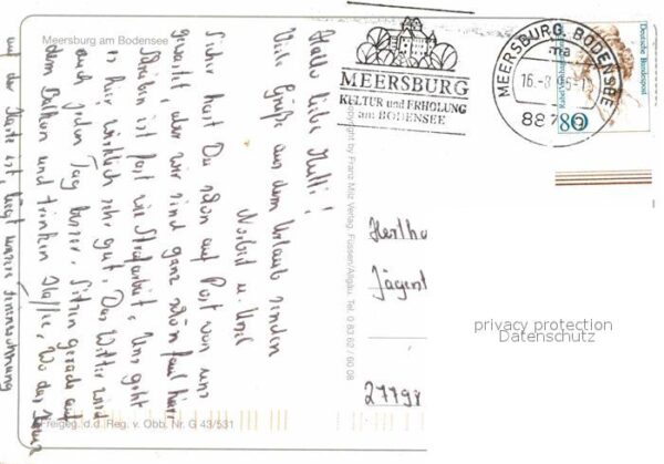 Meersburg Bodensee Fliegeraufnahme – Bild 2