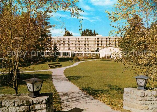 Kellberg Kurklinik Dr Schedel Sanatorium Park