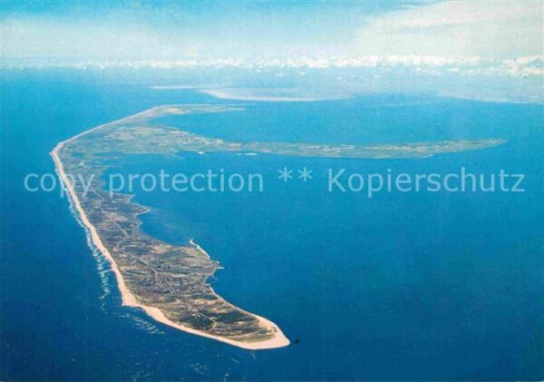 Insel Sylt Nordseeinsel Fliegeraufnahme