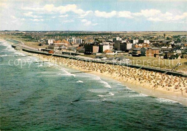 Westerland Sylt Nordseeheilbad Nordseeinsel Fliegeraufn