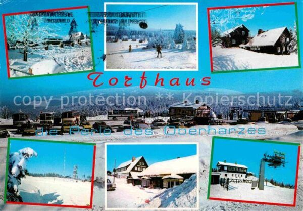 Torfhaus Harz Die Pforte des Oberharzes Winterpanoram