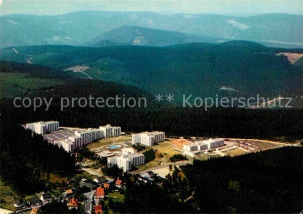 Hahnenklee-Bockswiese Harz Hochwald Ferienpark Fliegeraufnahme