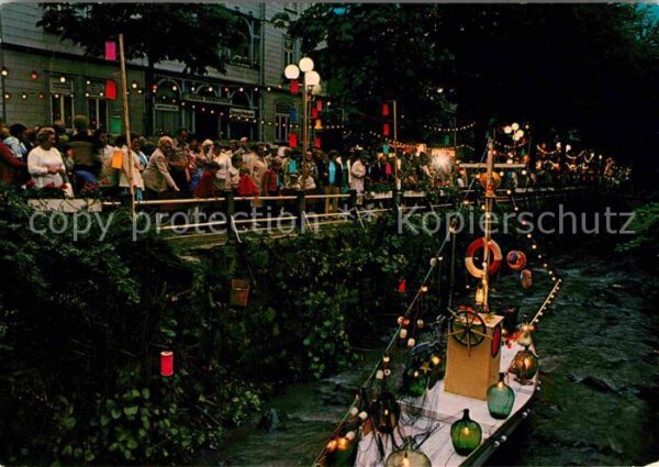 Bad Harzburg Lichterfest an der Radau Fussgängerzone