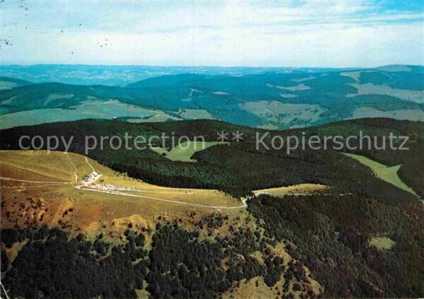 Schoenau Schwarzwald Hotel Belchenhaus auf dem Belchen Flieg