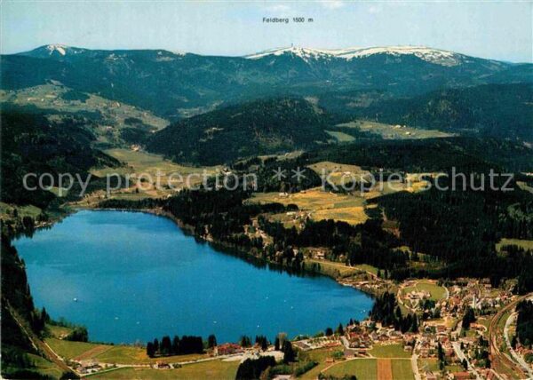 Titisee mit Blick zum Feldberg Schwarzwald