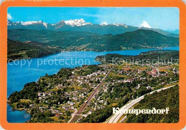 Krumpendorf Woerthersee Alpenseebad und Luftkurort Karawanken F