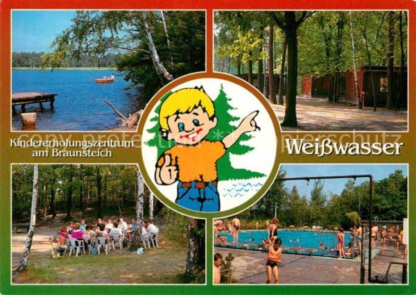 Weisswasser Oberlausitz Kindererholungszentrum am Braunsteich B