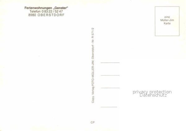 Oberstdorf Ferienwohnungen Genster – Bild 2