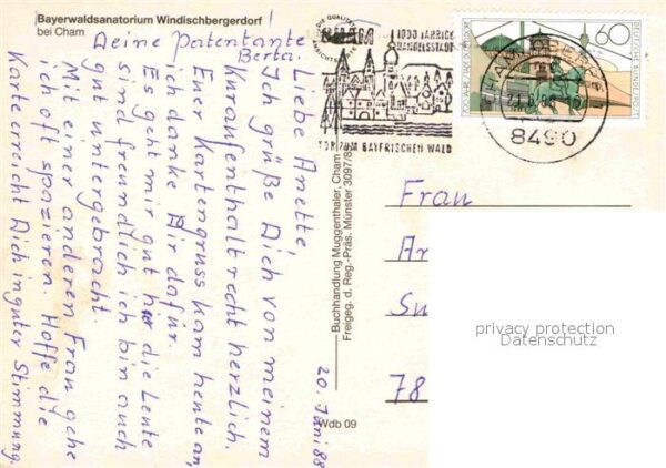 Windischbergerdorf Bayerwaldsanatorium Bayerischer Wald Fl – Bild 2