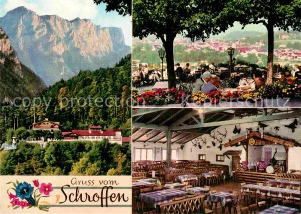 Bad Reichenhall Berghof Schroffen Restaurant Terrasse A