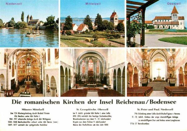 Insel Reichenau Die romanischen Kirchen der Insel