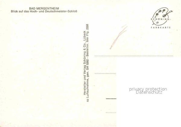 Bad Mergentheim Hoch und Deutschmeister Schloss Flieger – Bild 2