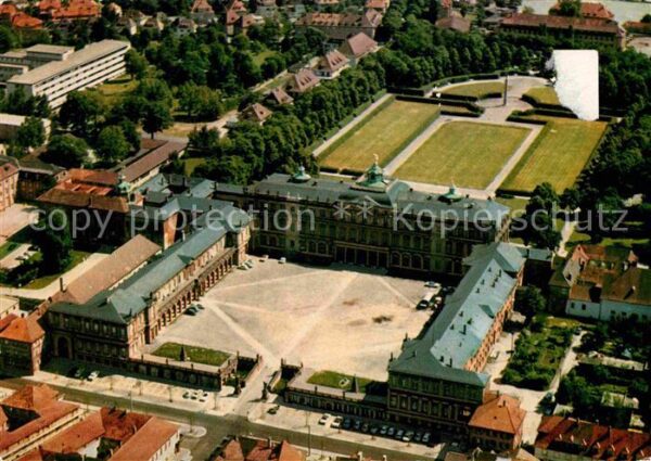 Rastatt Schloss Fliegeraufnahme