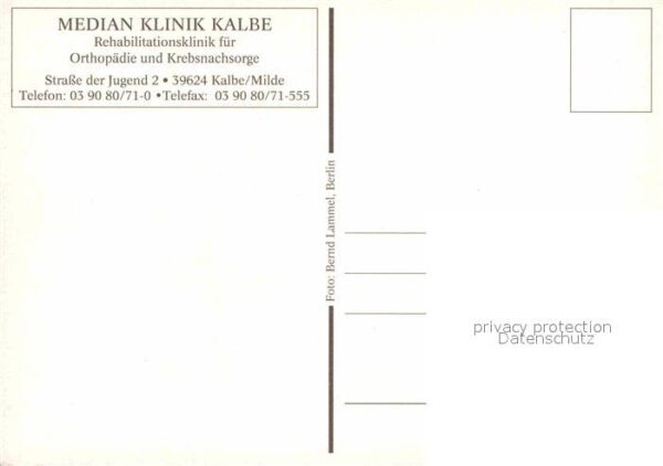 Kalbe Milde Median Klinik Rehaklinik – Bild 2